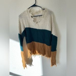 Distressed Sweater